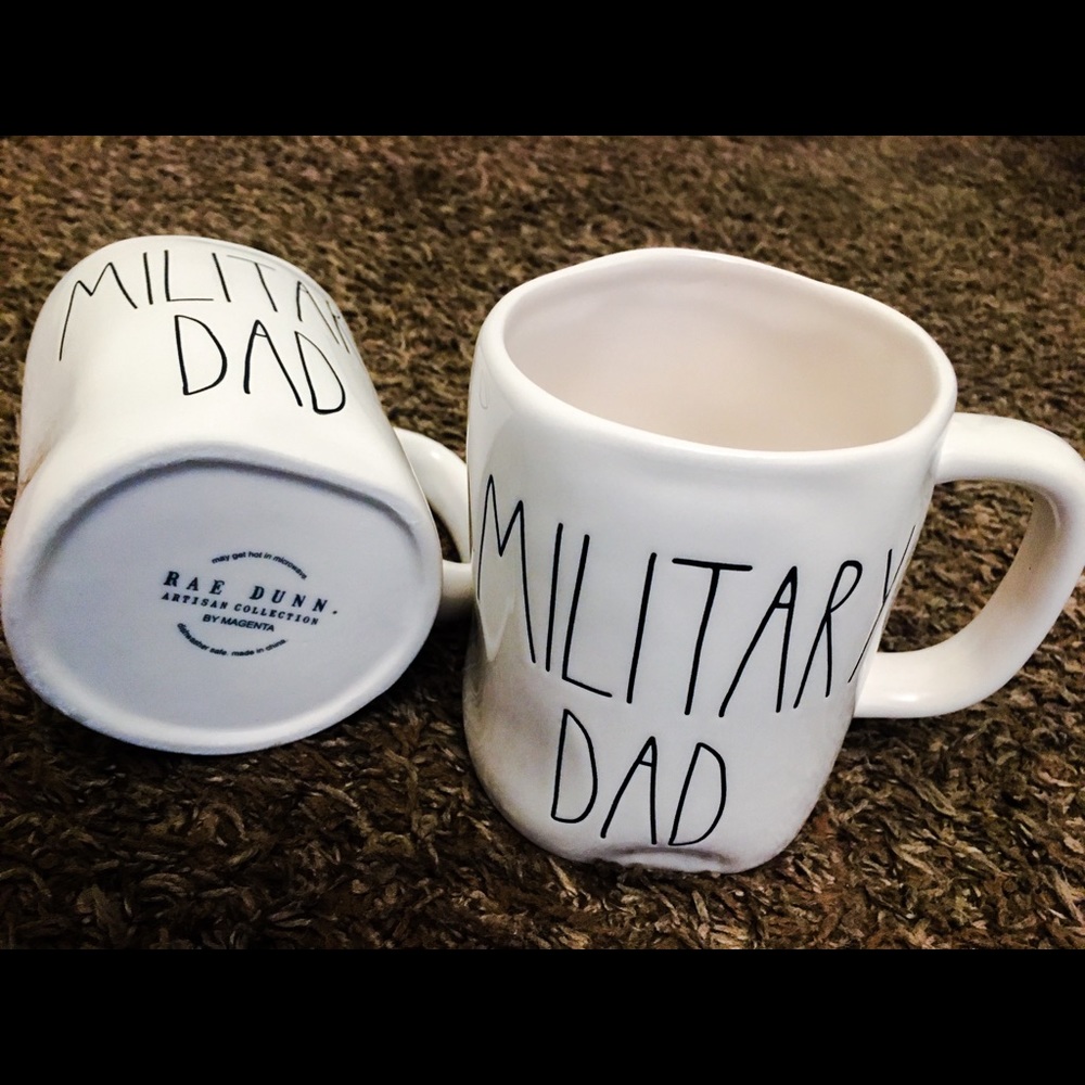 Rae Dunn #MilitaryDad Mugs!